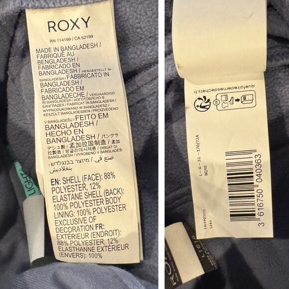 Roxy Rising High Waterproof Shell Snow Pants Size Large - Picture 13 of 14